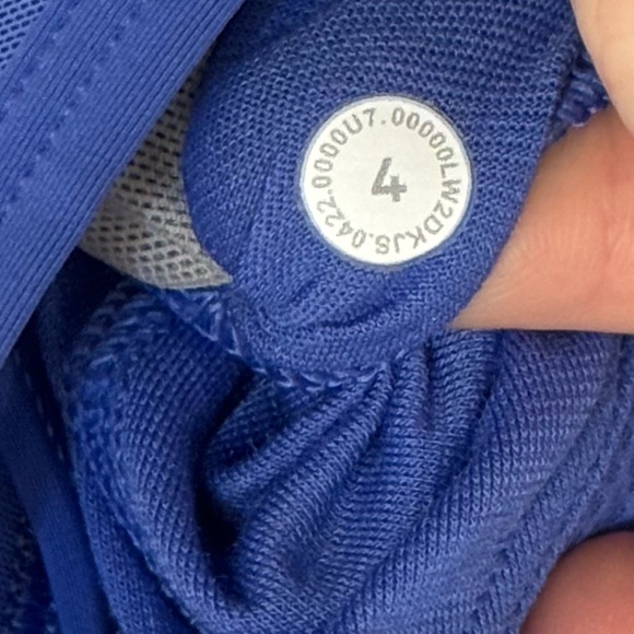 Lululemon Everlux High-Neck Train Bra Wild Indigo - Picture 7 of 15